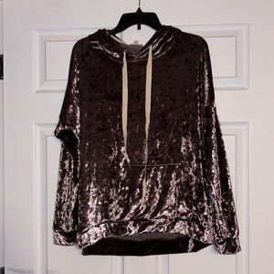 Women’s Velvet Hoodie